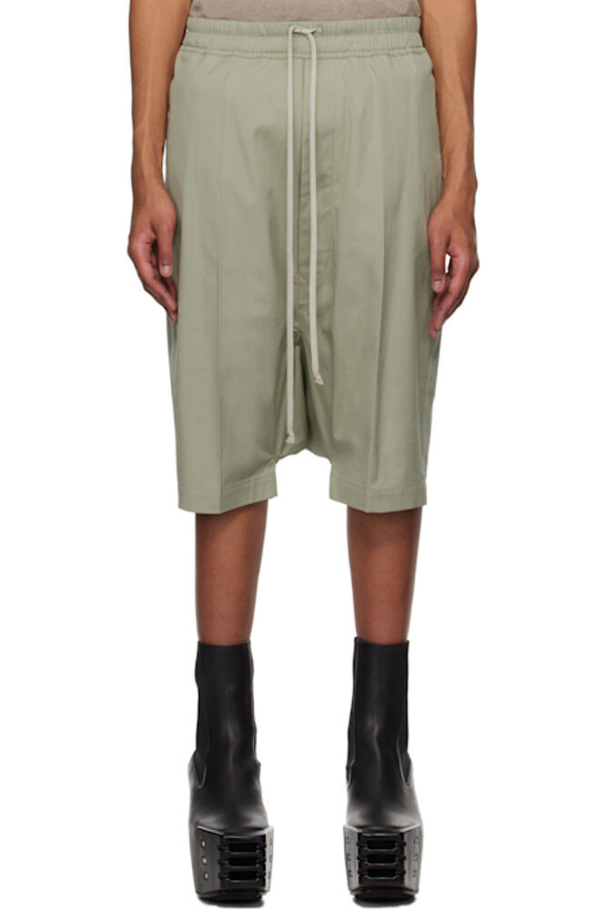 

Зеленые шорты Hollywood Rick S Pods Rick Owens