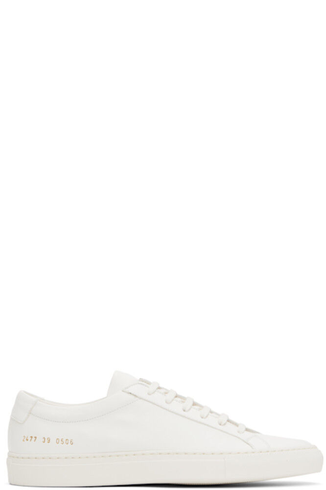 

Белые летние кроссовки Achilles Common Projects