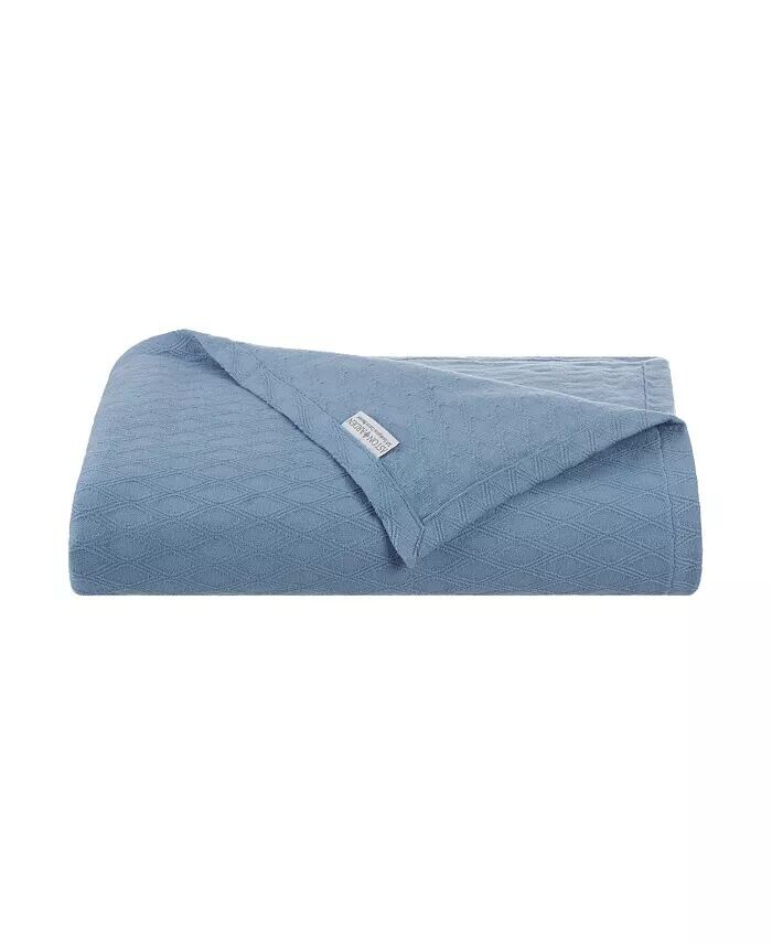 

Одеяло из лиоцелла Tencel, размер двуспальной кровати 108x90 дюймов (варианты цвета) — всесезонный эвкалипт и хлопок премиум-класса, тяжелый, мягкий и прохладный, качество для отелей, 400 GSM Aston and Arden, синий