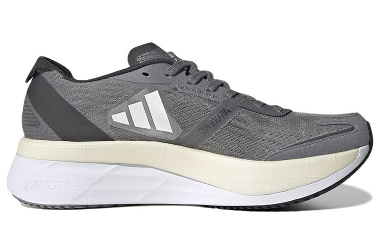 

Кроссовки женские Adizero Boston 11 Low-top серые/белые Adidas
