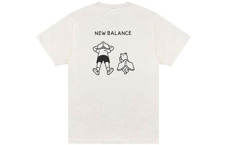 

Футболка Noritake Collection унисекс белая New Balance, белый