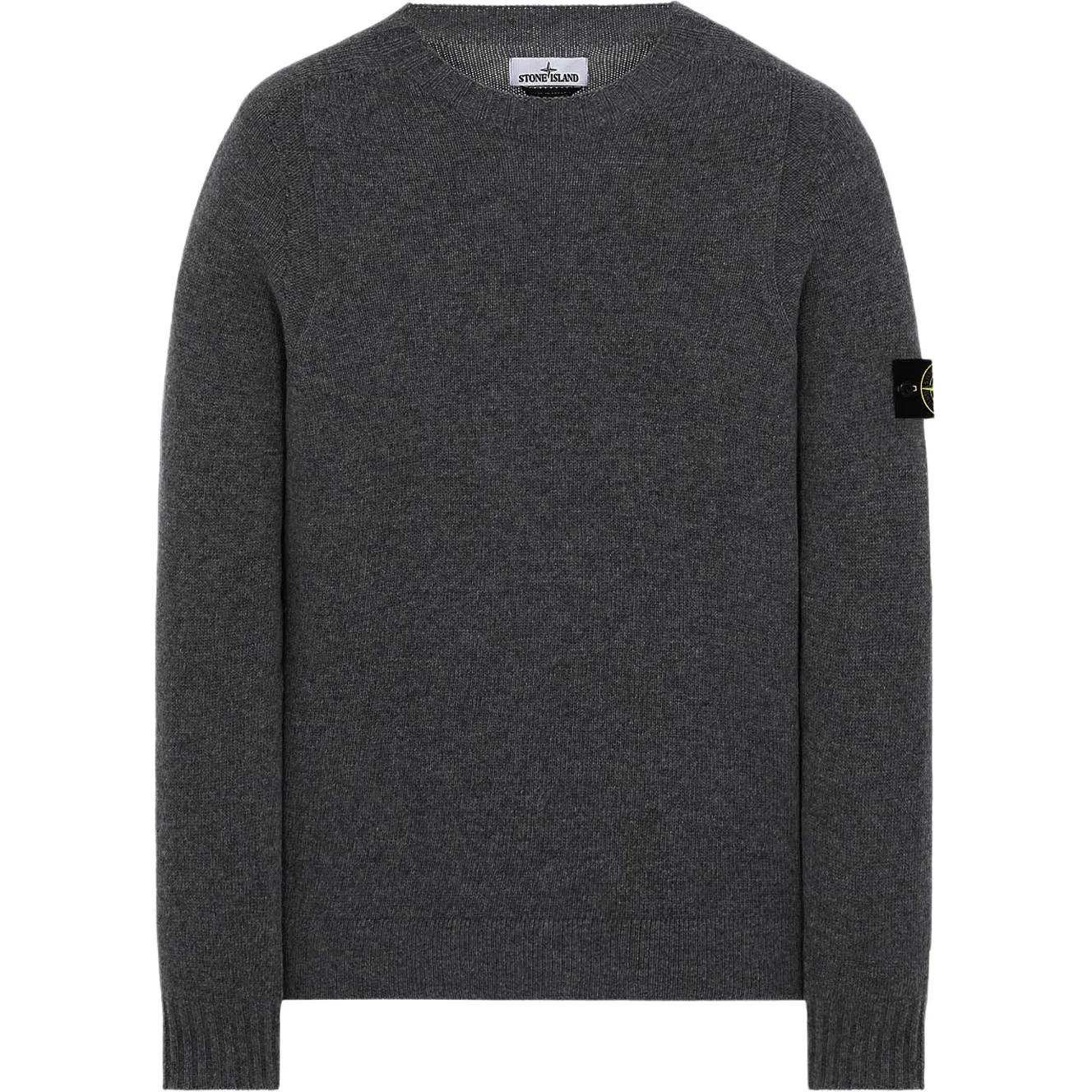 STONE ISLAND Свитер мужской Charcoal Gray