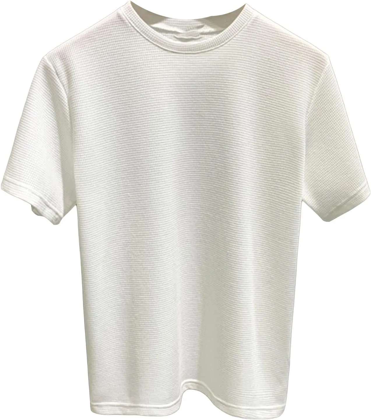 

Мужская футболка Maiyifu-GJ с круглым вырезом, Slim Fit, Stretch