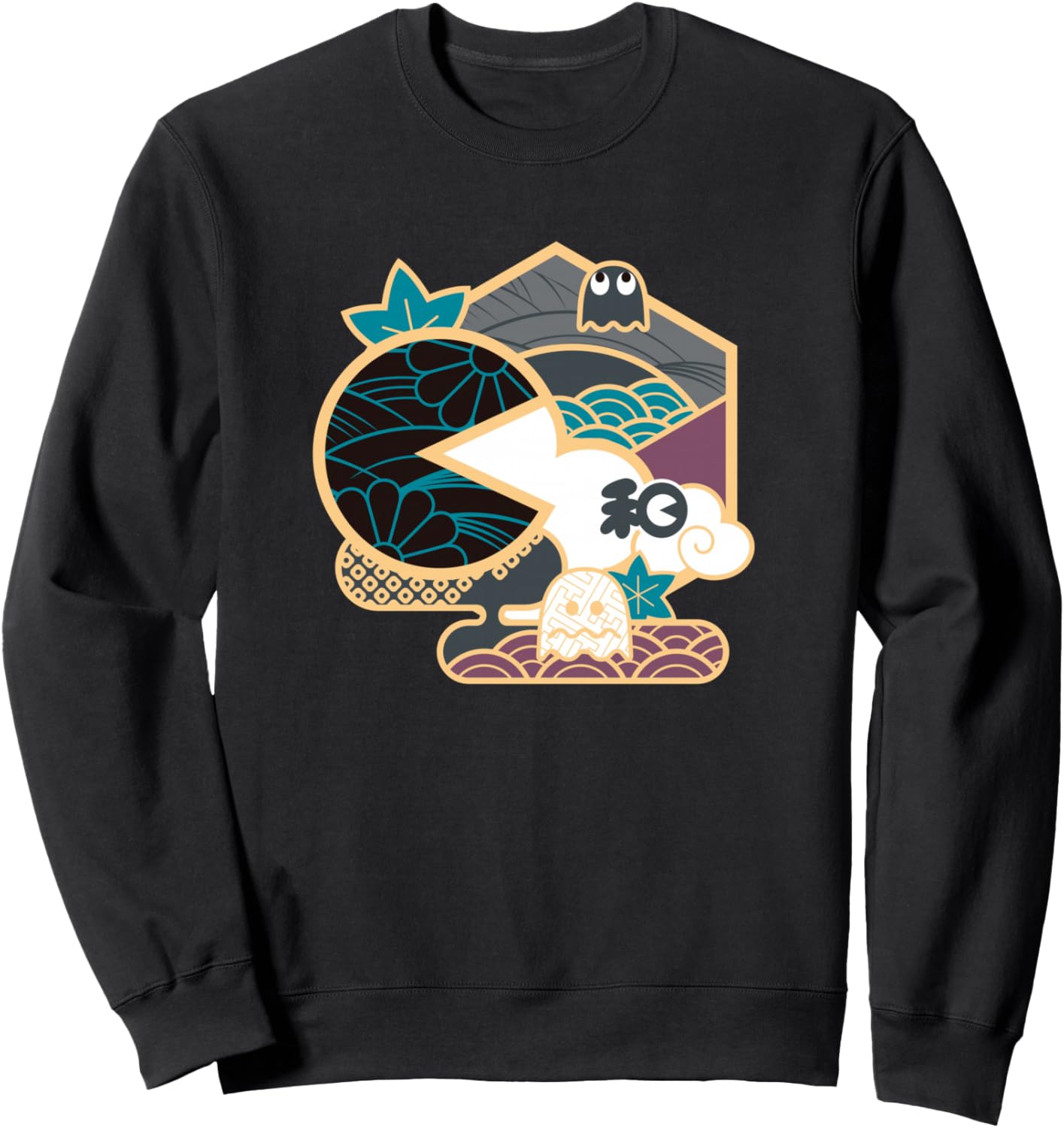 

Толстовка с изображением Пак-Мэна Pac-Man, черный