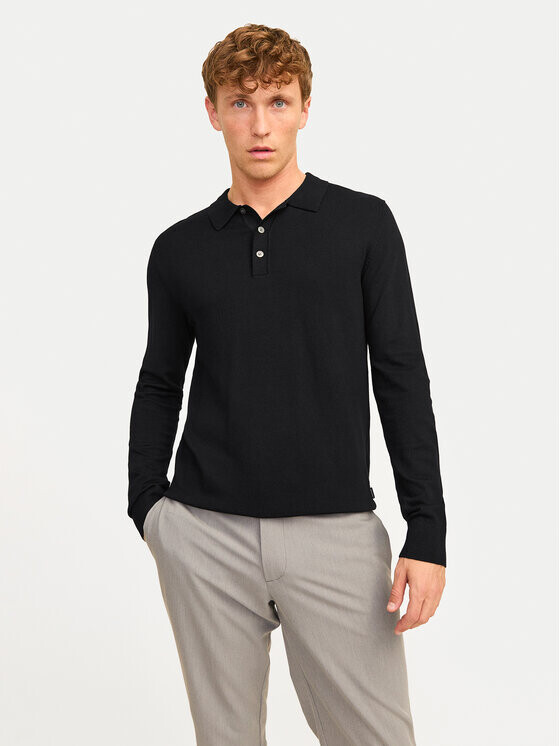 

Рубашка поло стандартного кроя Jack&Jones, черный