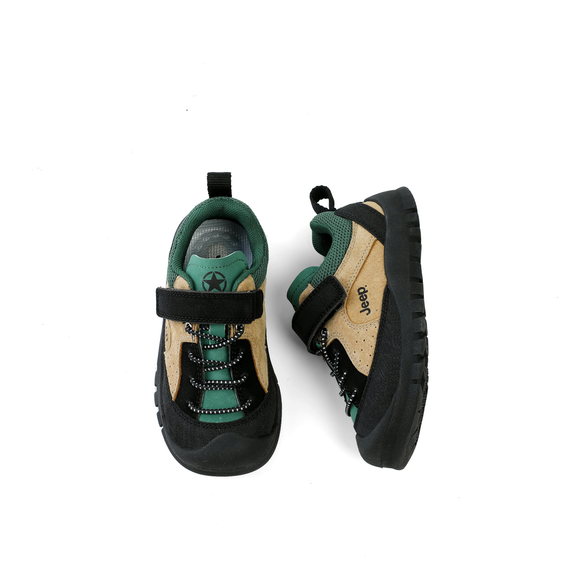 Jeep Кроссовки low top Running Shoes Navy Green/Mocha для детей — фото 4