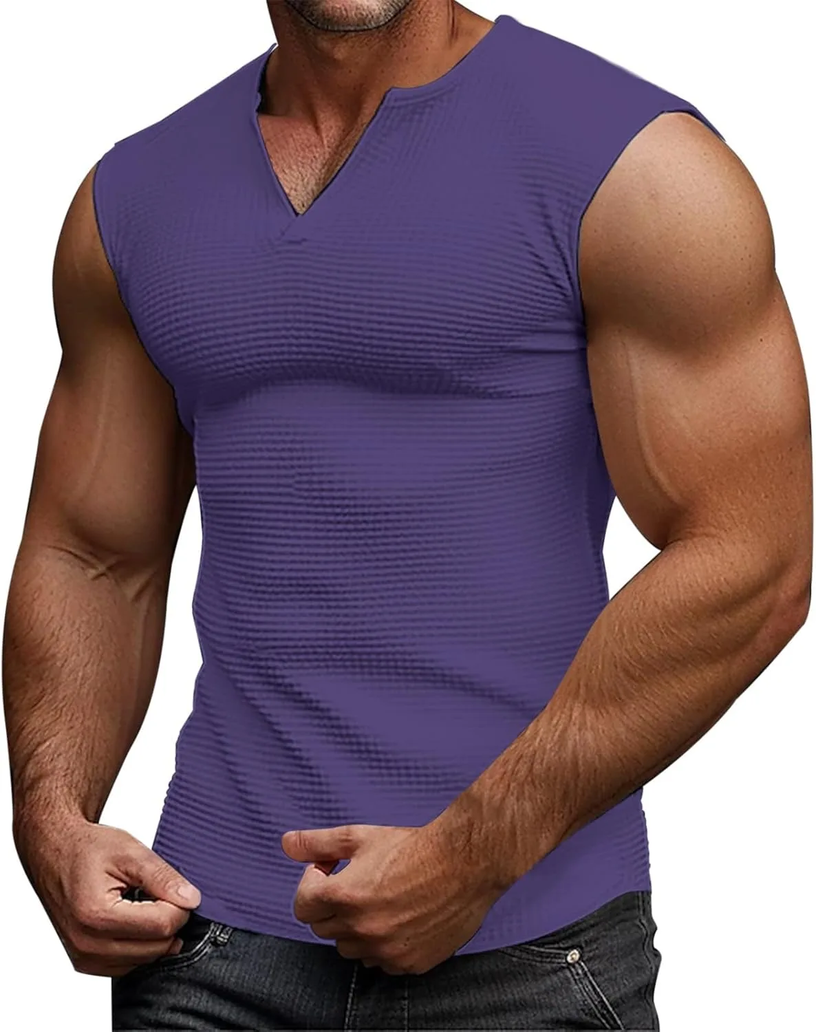 

Мужская майка Muscle Fit V-образным вырезом