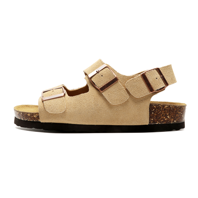 Romon Унисекс пляжные сандалии Sand, черный хаки, цвет Khaki — фото 3