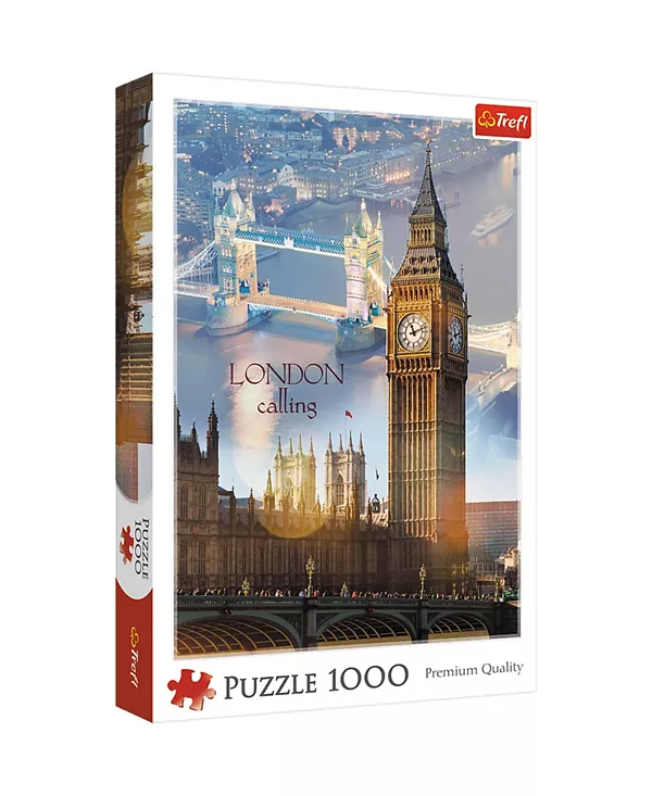 

Красный пазл из 1000 деталей - Лондон на рассвете / fotolia Trefl, multi-color