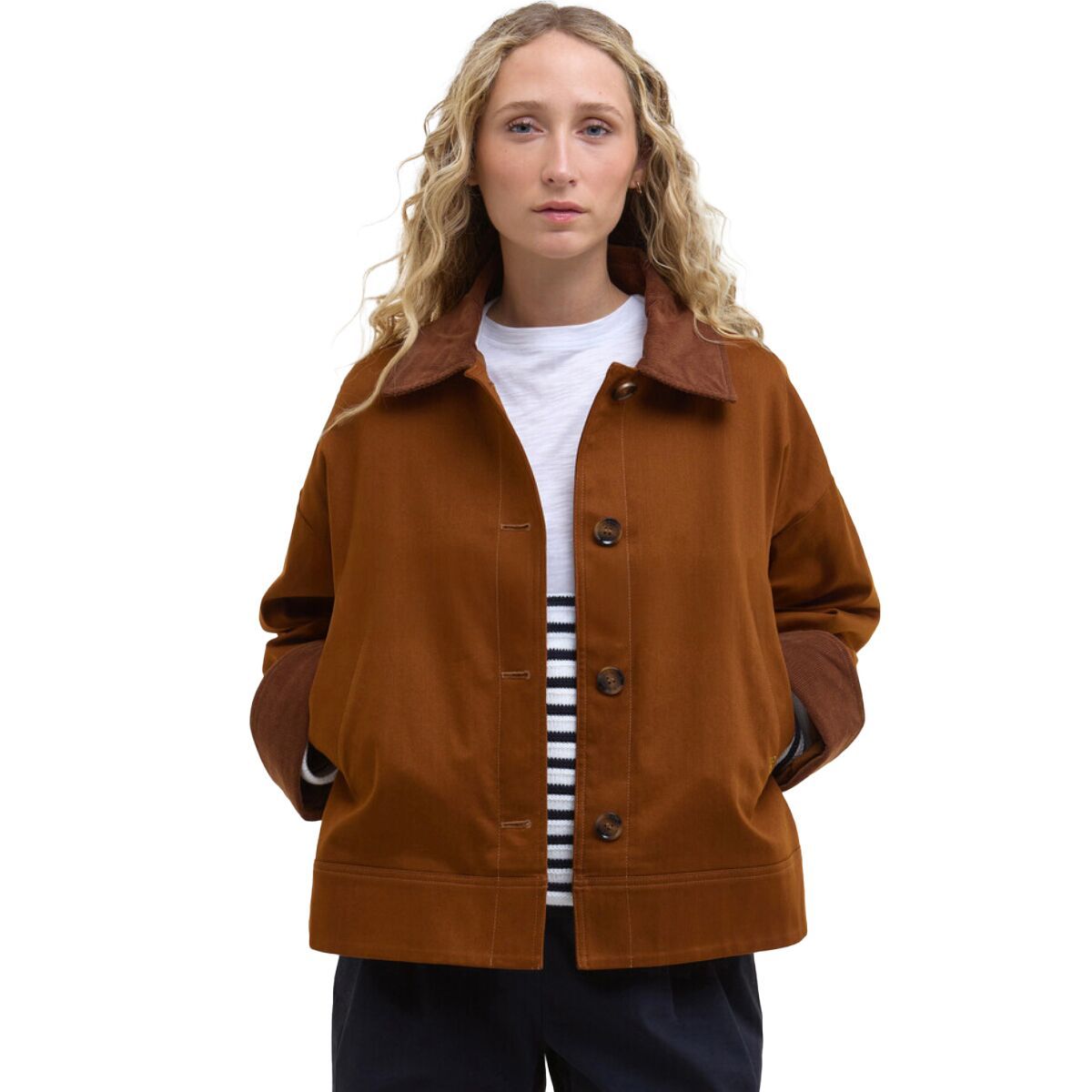 

Куртка Abbey Casual Barbour, коричневый