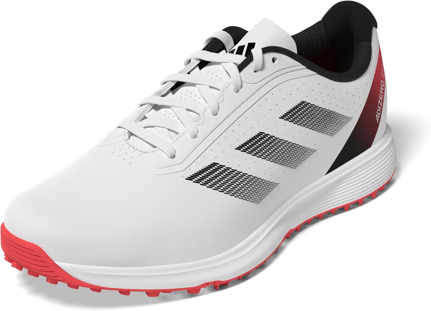 

Детские кроссовки для гольфа Adidas Unisex Adizero ZG без шипов, белый/черный/красный/ярко-красный