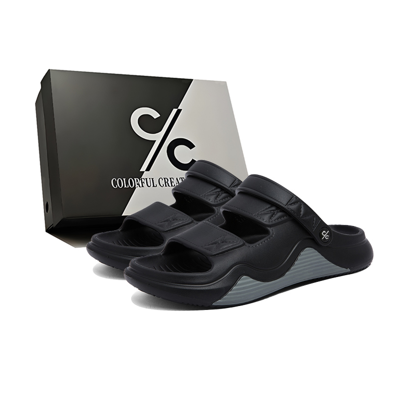 

Пляжные сандалии мужские Colorful Creations, Black Gray