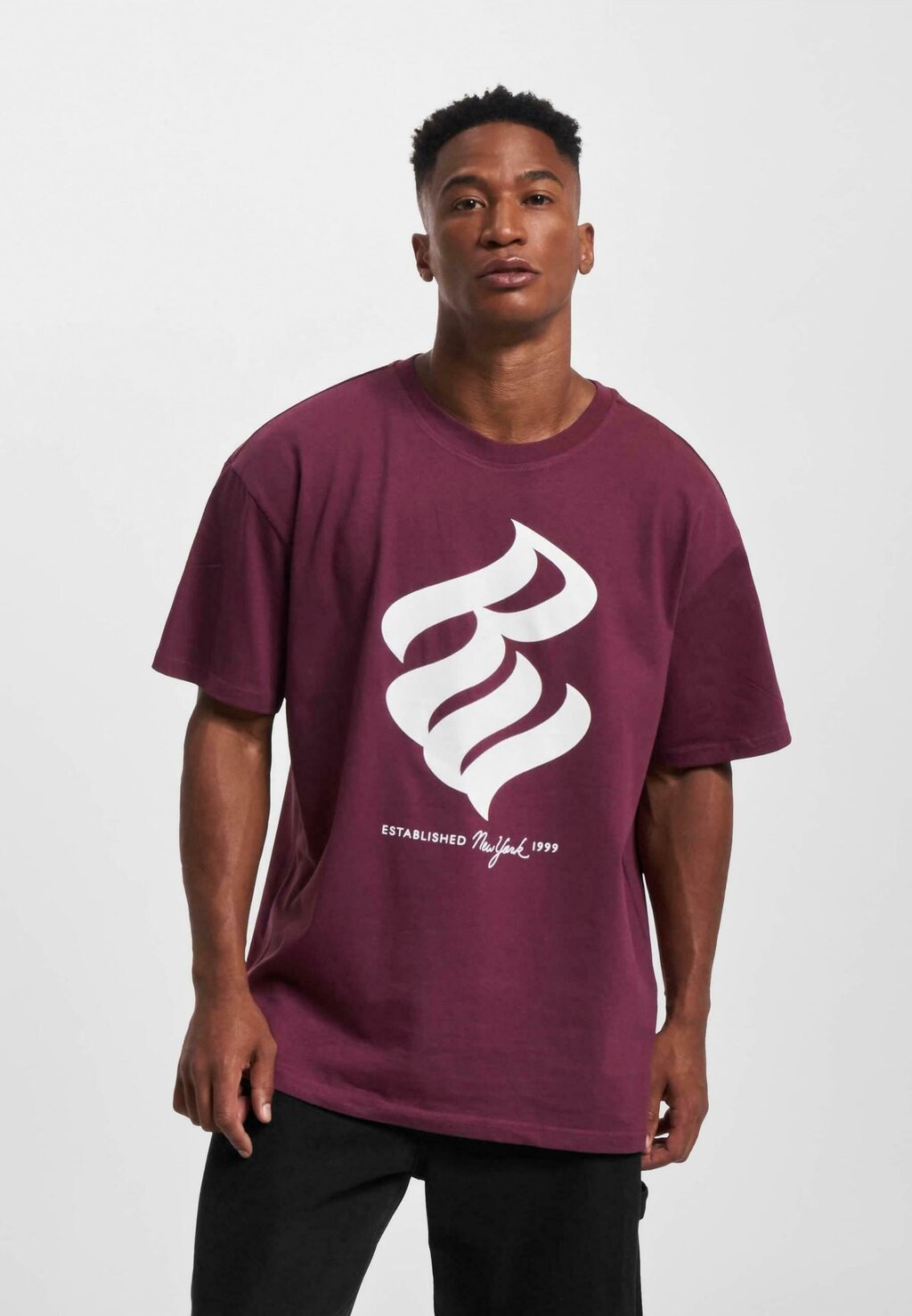 

Футболка с принтом BIGLOGO Rocawear, цвет cherry