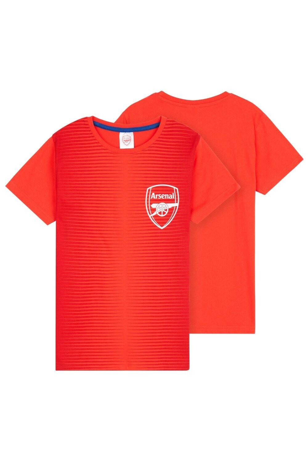 Пижамный комплект для футбольных фанатов, футболка и брюки Arsenal FC, мультиколор — фото 3