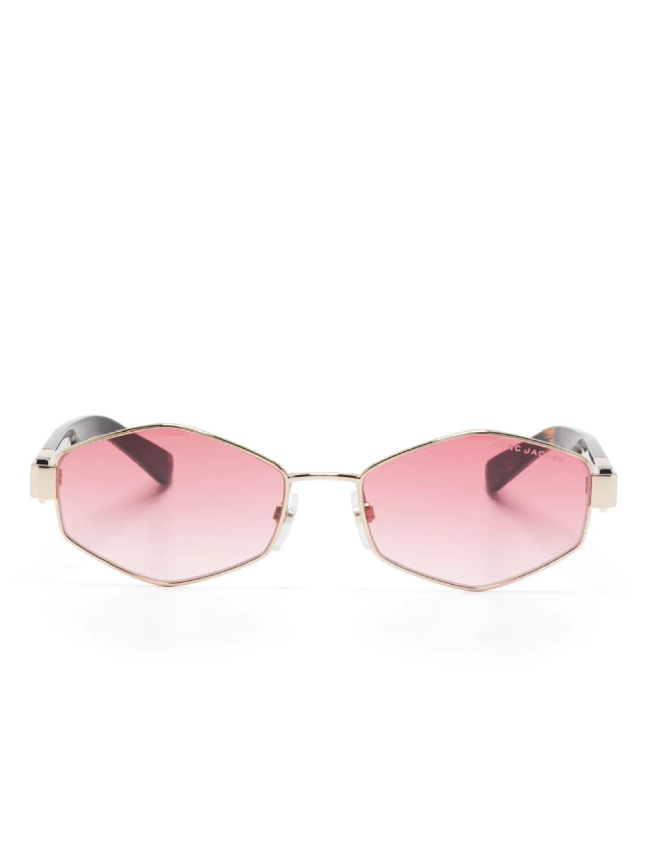 

Солнцезащитные очки в геометрической оправе Marc Jacobs Eyewear, золотой