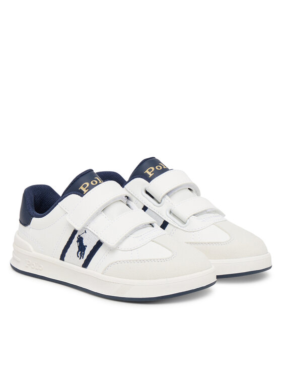 Кроссовки Heritage Court III T-Toe Ez RL03359102 Polo Ralph Lauren, белый — фото 2