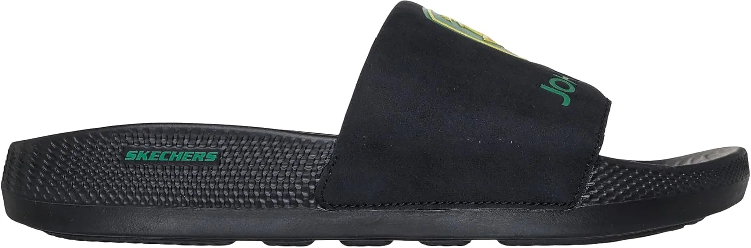Сандалии с фиксированным ремнем Skechers, черные — фото 2