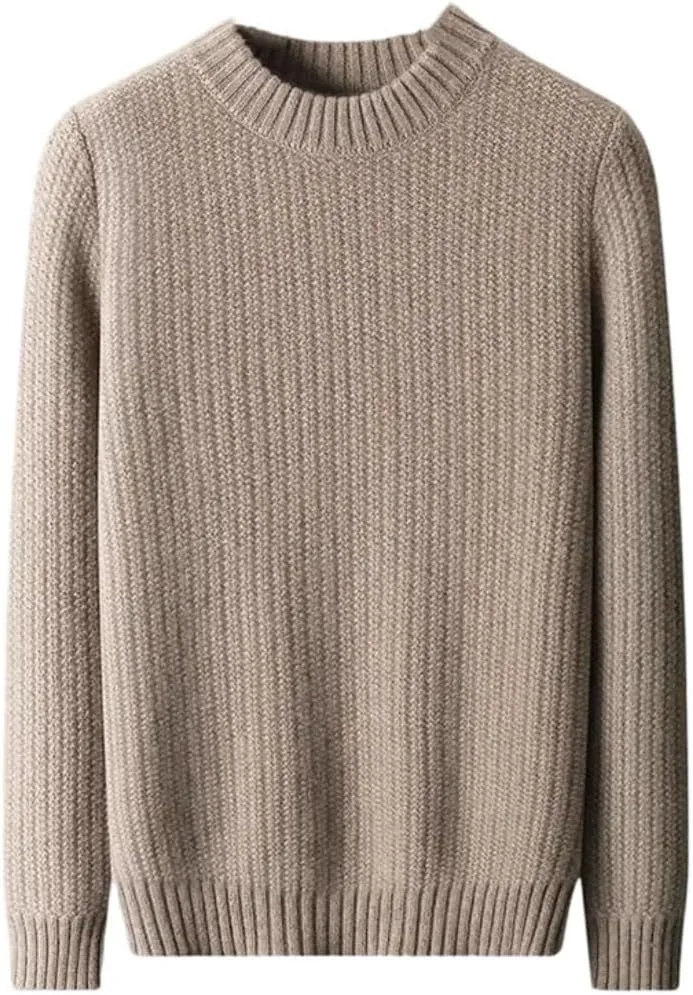 

Мужской свитер с резинкой из 100% кашемира