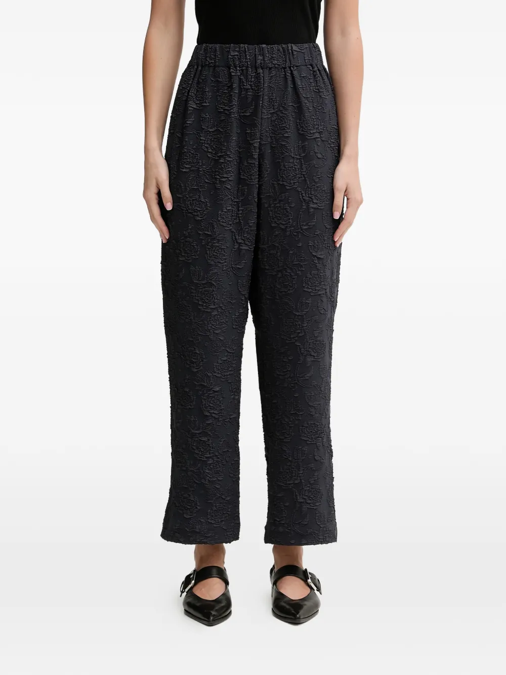 

Брюки с цветочным эффектом Stine Goya, синий