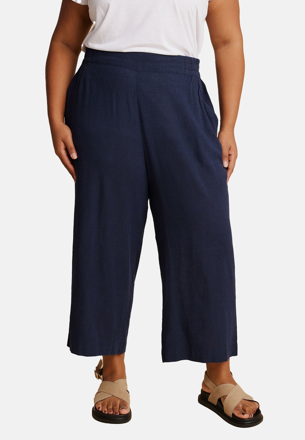 

Брюки WIDE LEG Yours Clothing, темно-синий