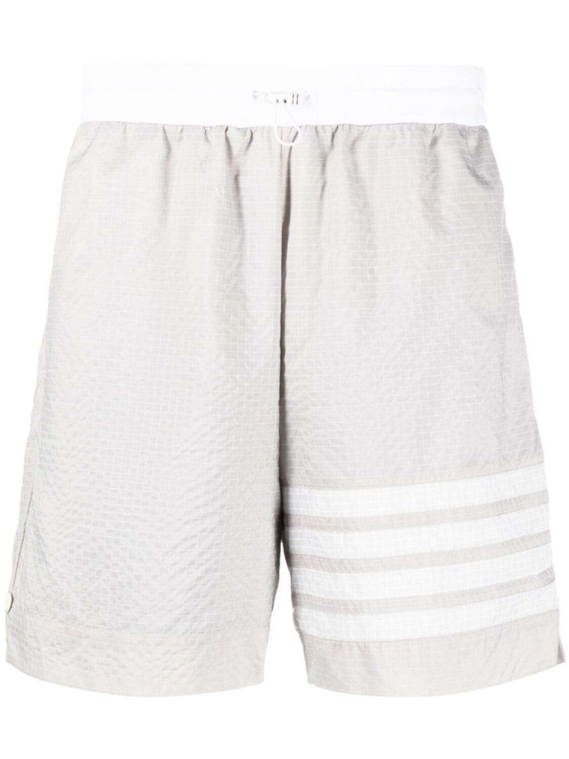 

Спортивные шорты с полосками 4-Bar Thom Browne, серый