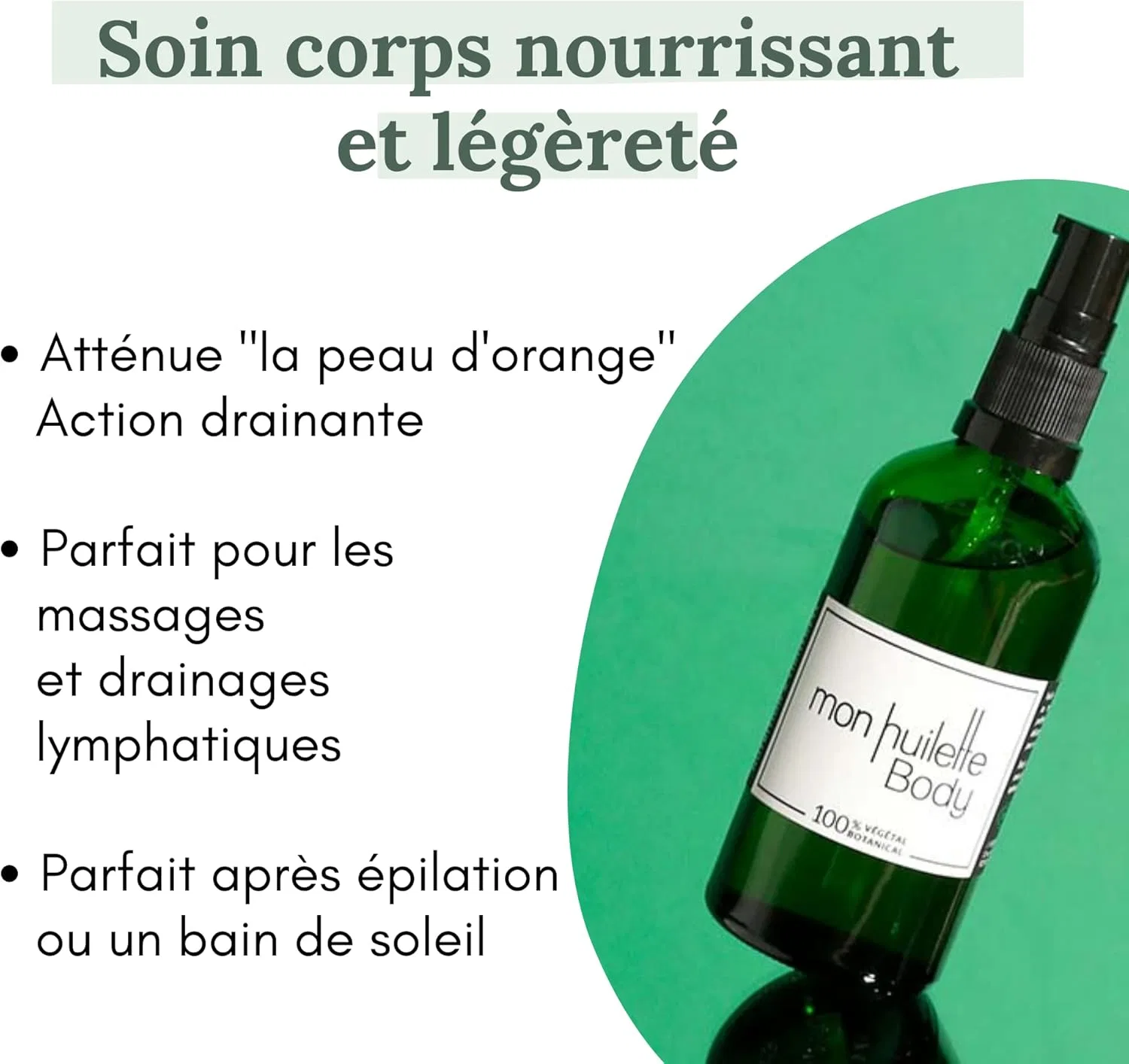 Масло для тела Organic & Vegan Body Oil, LES HUILETTES, 90 мл — фото 4