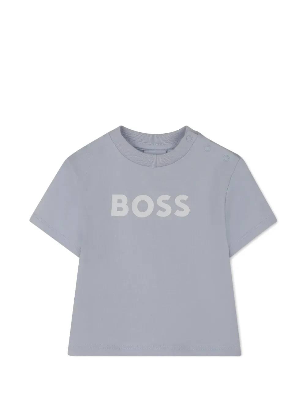 Шорты в полоску с карманом BOSS Kidswear, синий — фото 3