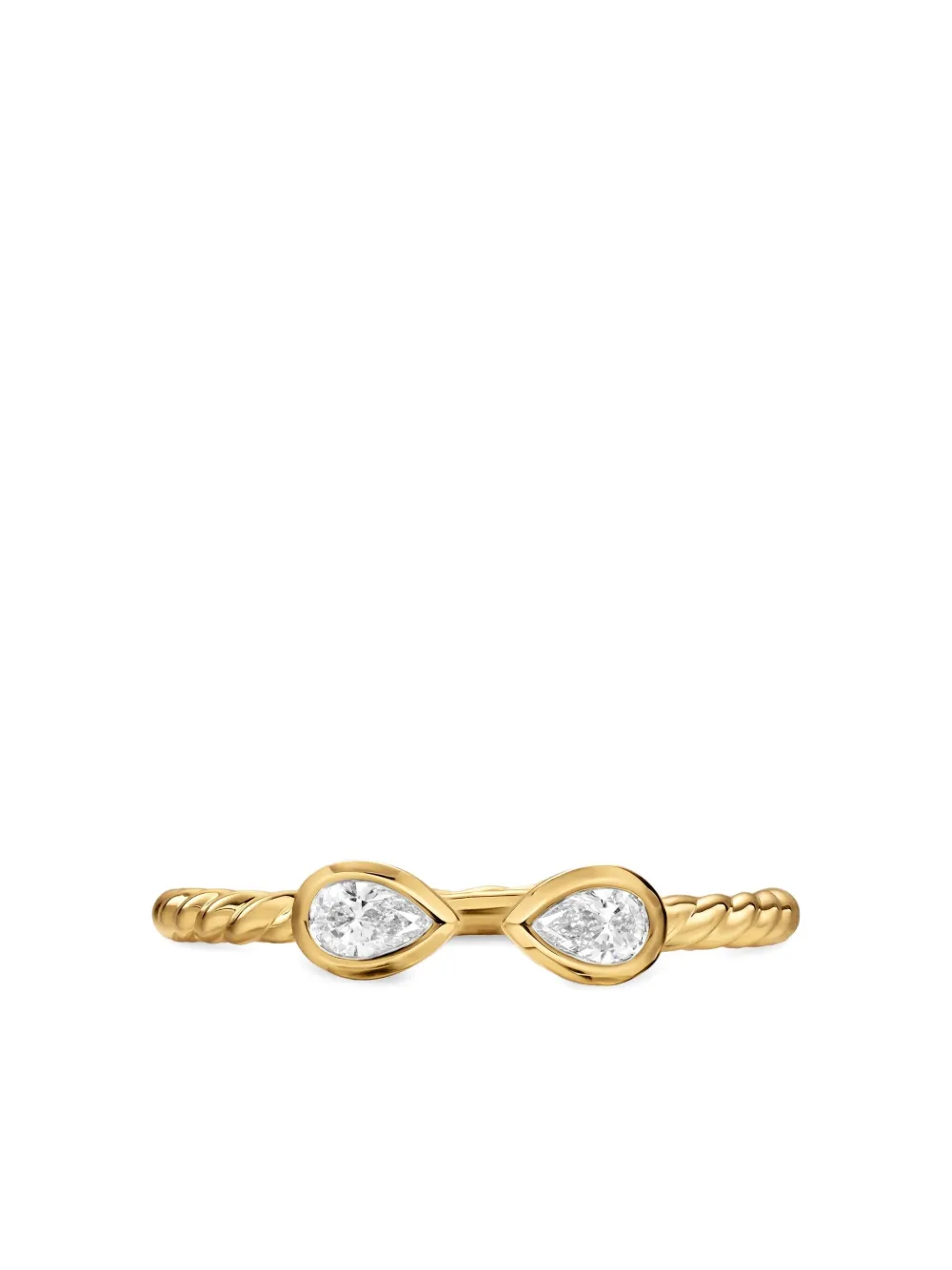 

Кольцо Petite Modern Renaissance из желтого золота 18 карат с бриллиантами David Yurman, золотой