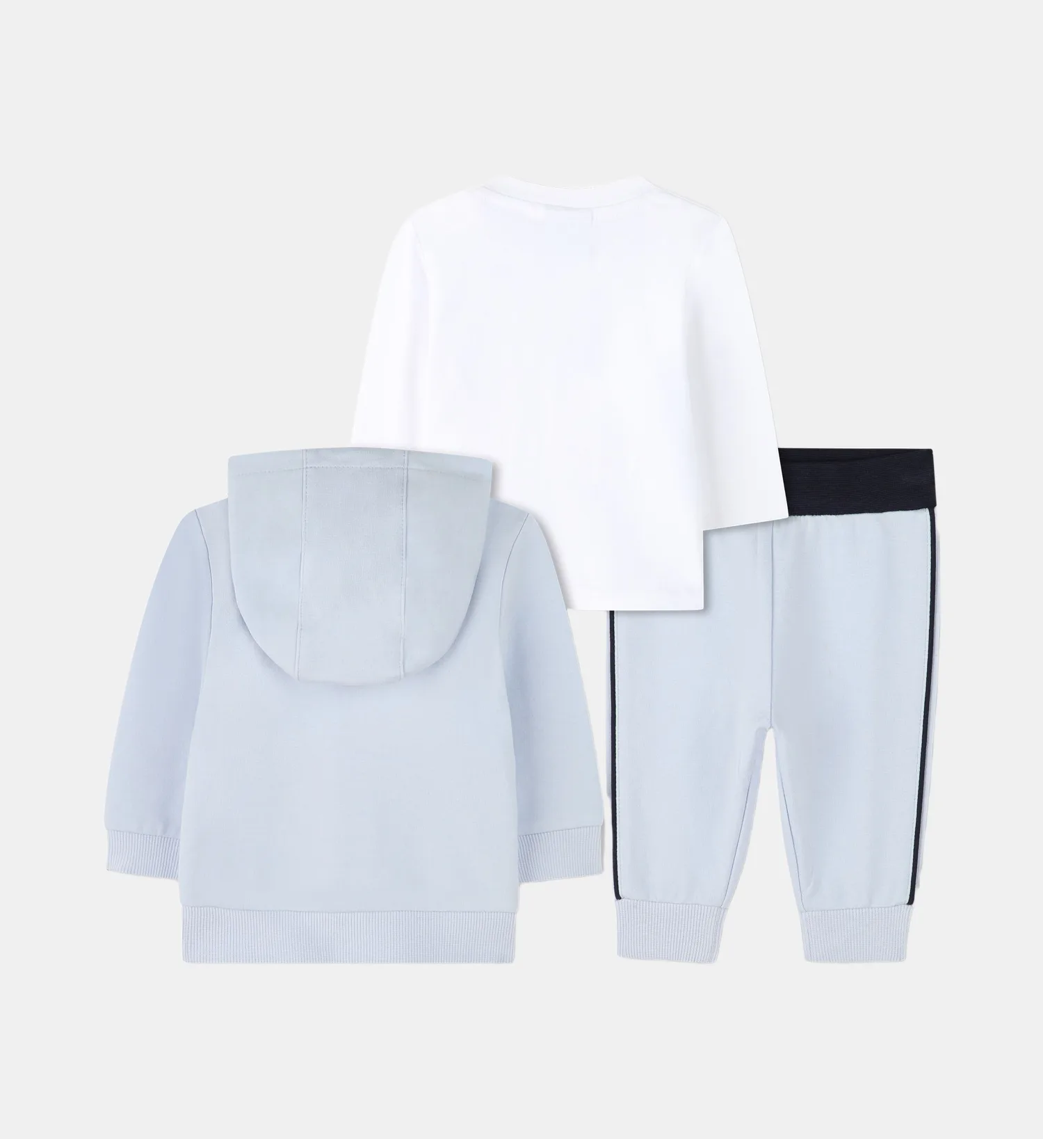 Комплект из 3 предметов BOSS Kidswear, белый — фото 2