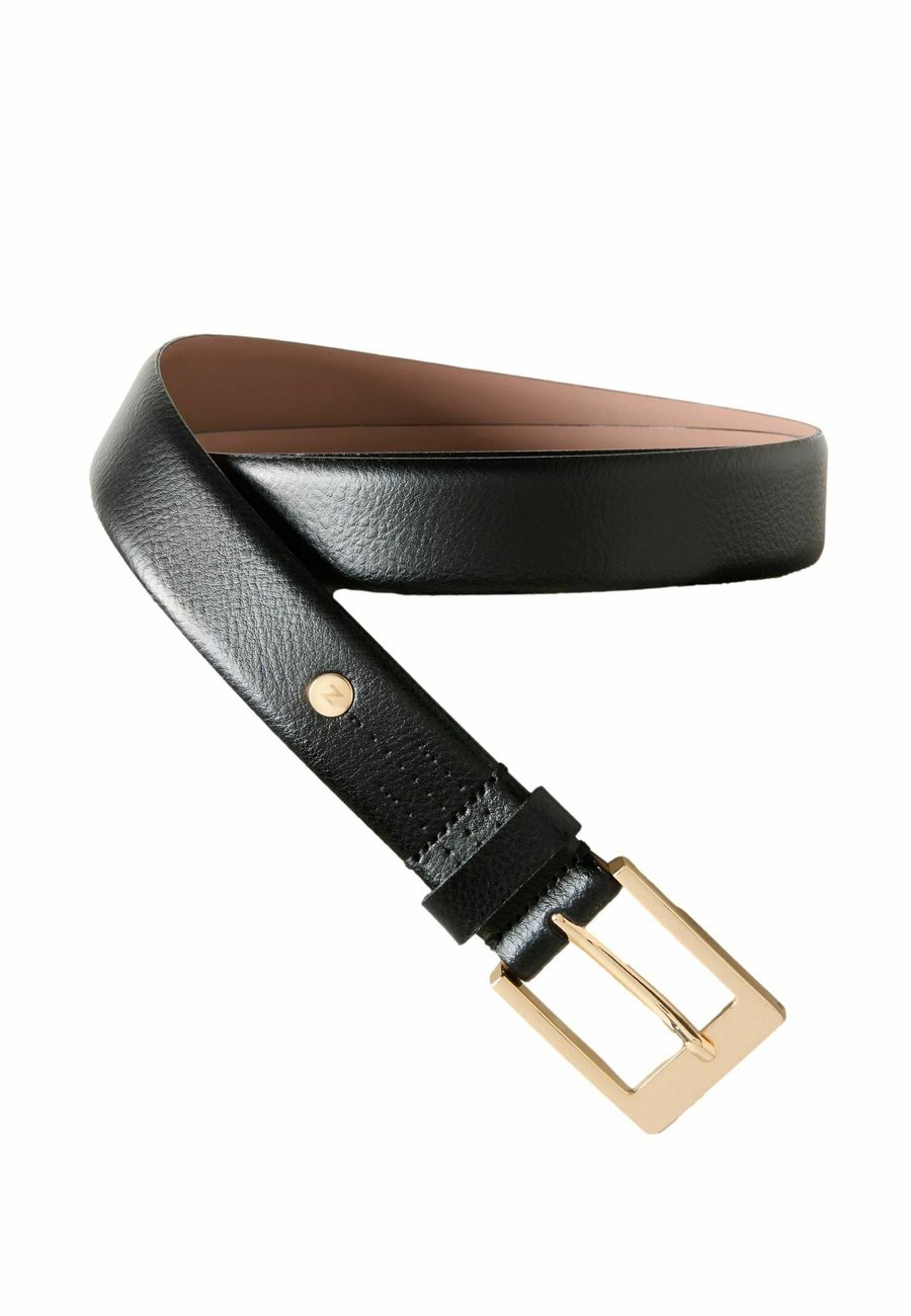 

Ремень Next PREMIUM MADE IN ITALY , Black Gold Tone/Black