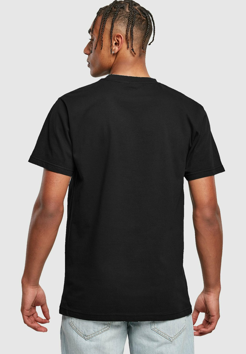 

Футболка с принтом GHETTO LIFE Mister Tee, черный