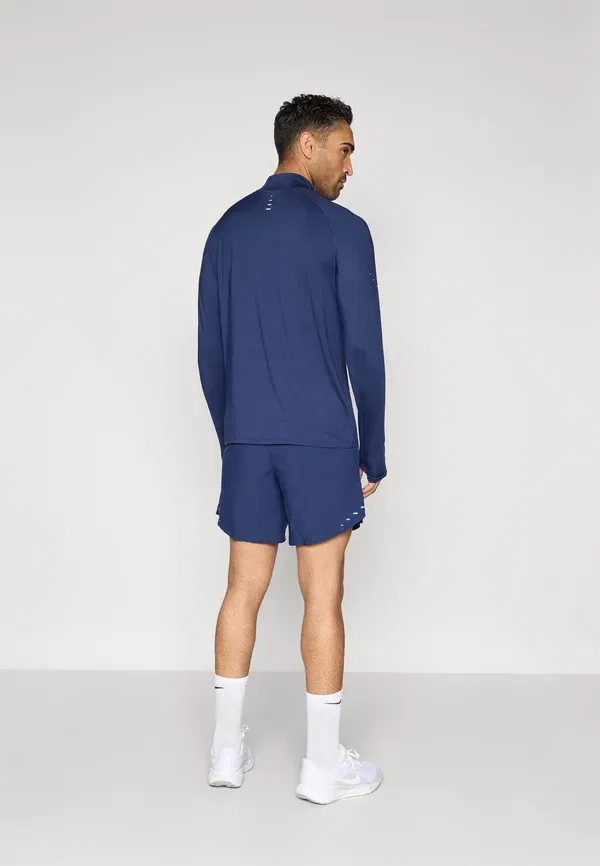 Шорты спортивные Nike Performance Stride, цвет темно-синий/отражающий серебристый — фото 3