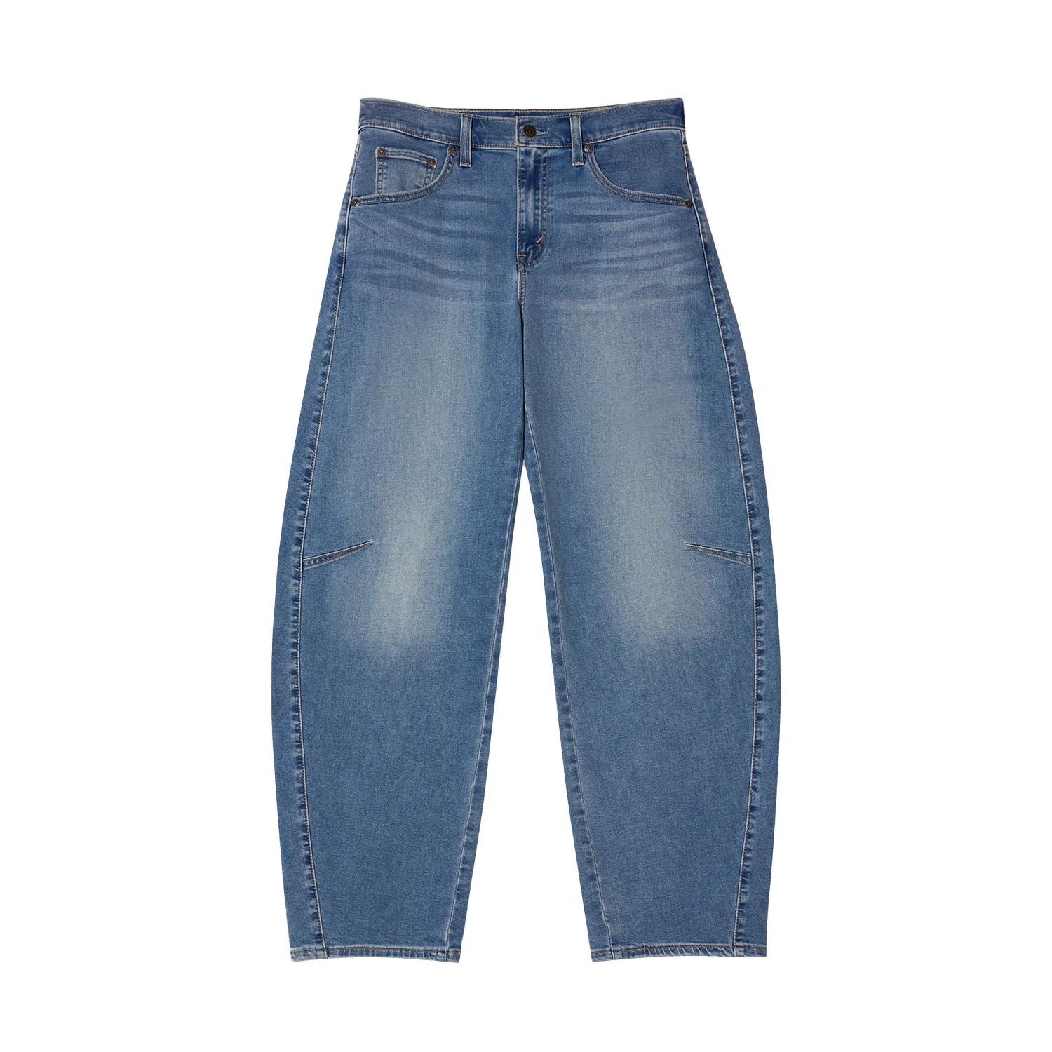 Джинсы женские Medium Blue с умеренно широкими штанинами Levis
