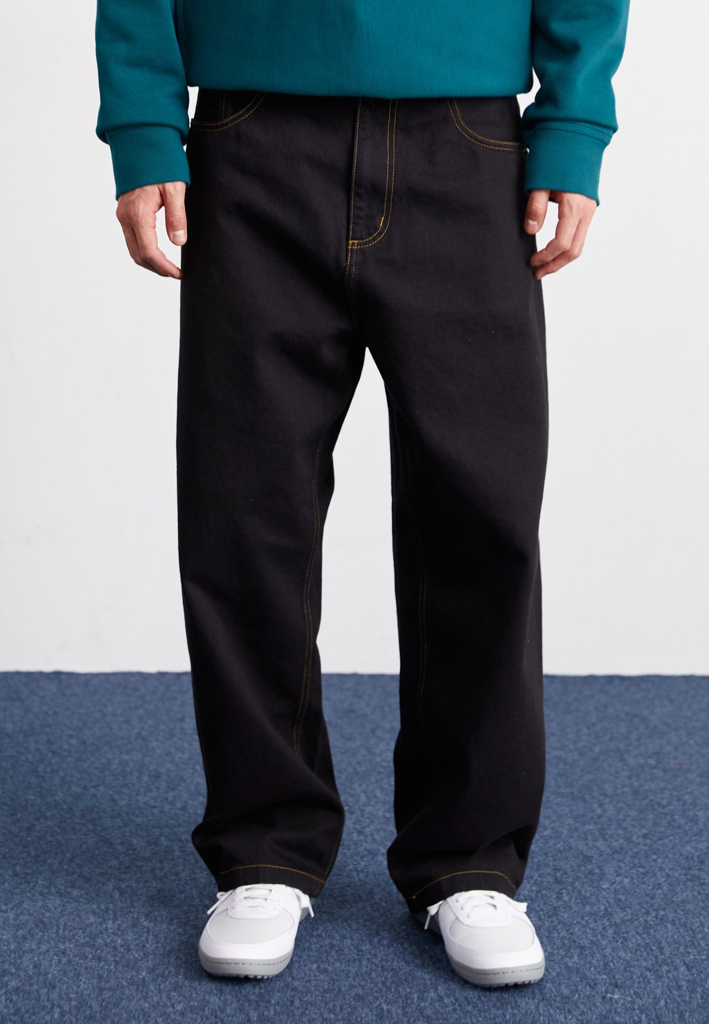 

Мешковатые джинсы BRANDON PANT Carhartt WIP, черный деним