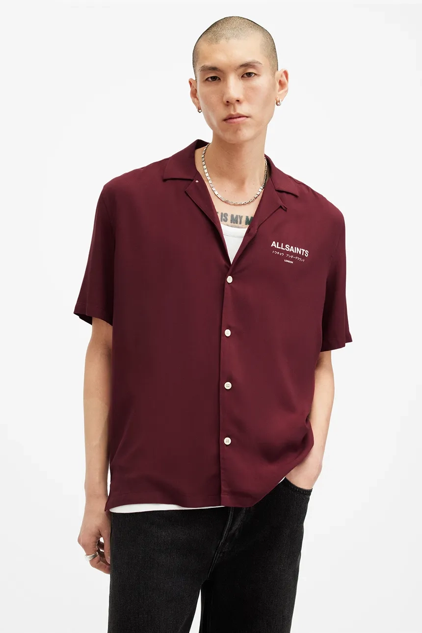 

Рубашка UNDERGROUND AllSaints, красный