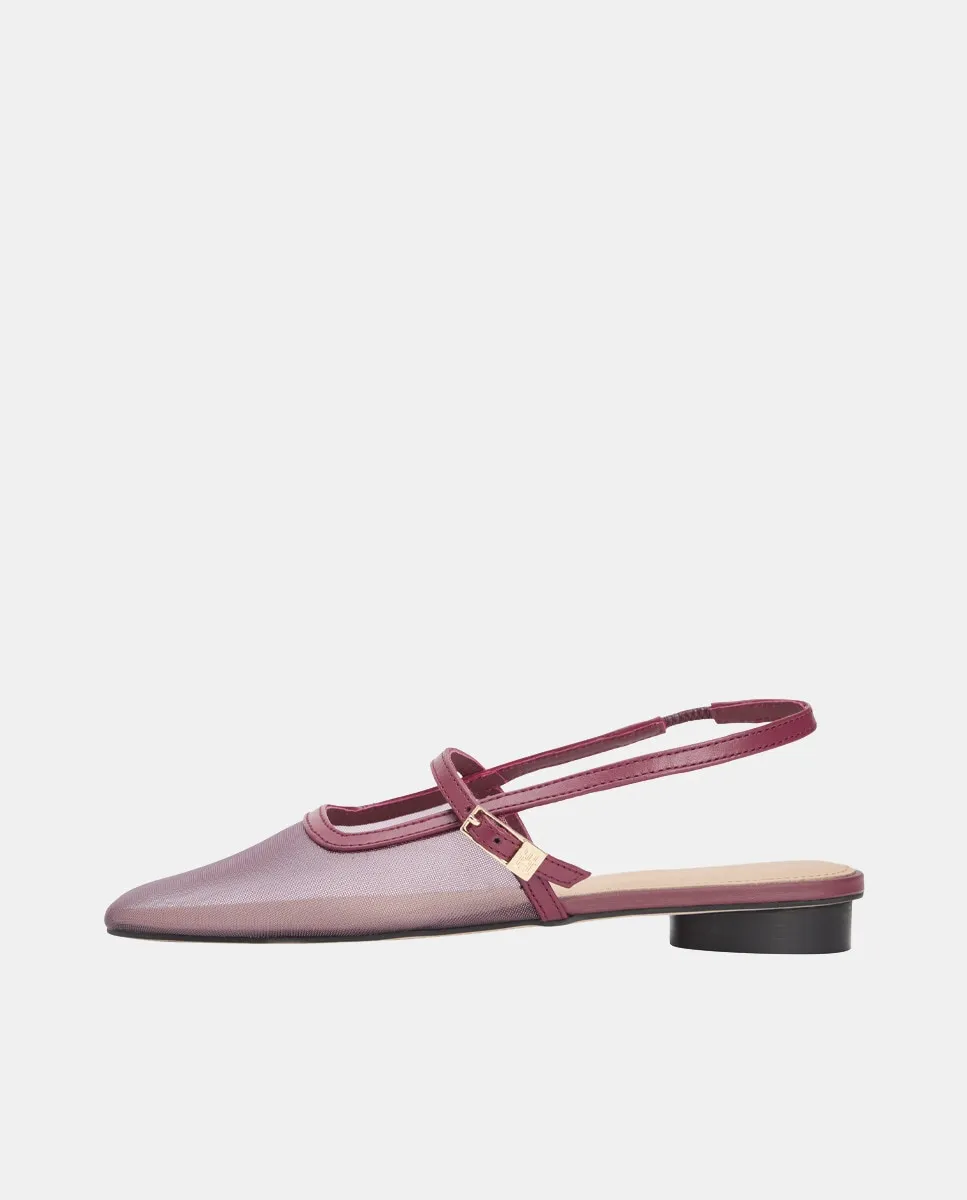 Балетки с логотипом Tommy Hilfiger, красный — фото 4