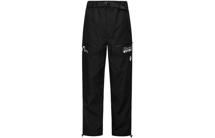 

Повседневные брюки мужские черные Evisu, черный
