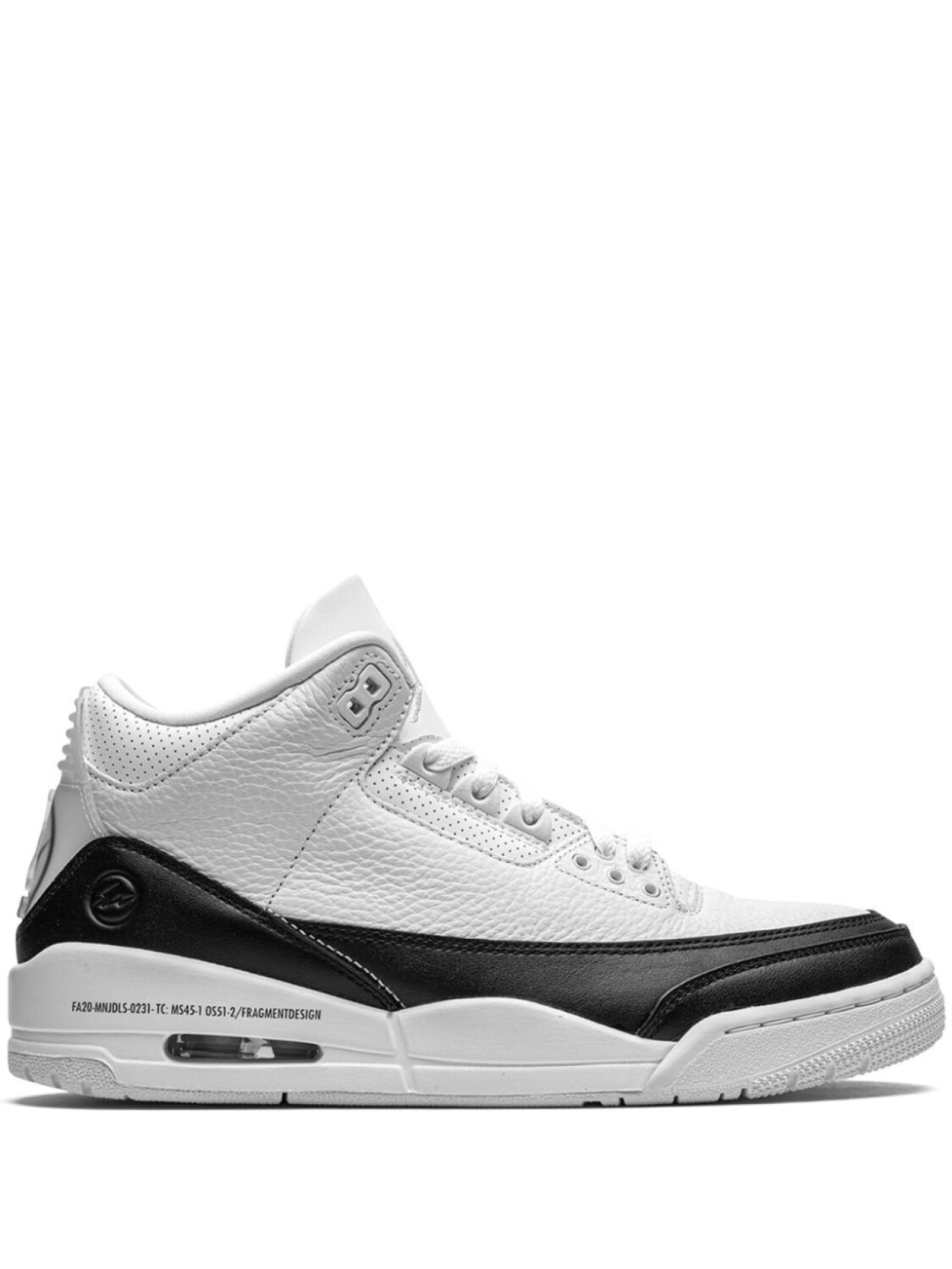 

Кроссовки Jordan х Fragment Air Jordan 3 Retro, белый/черный