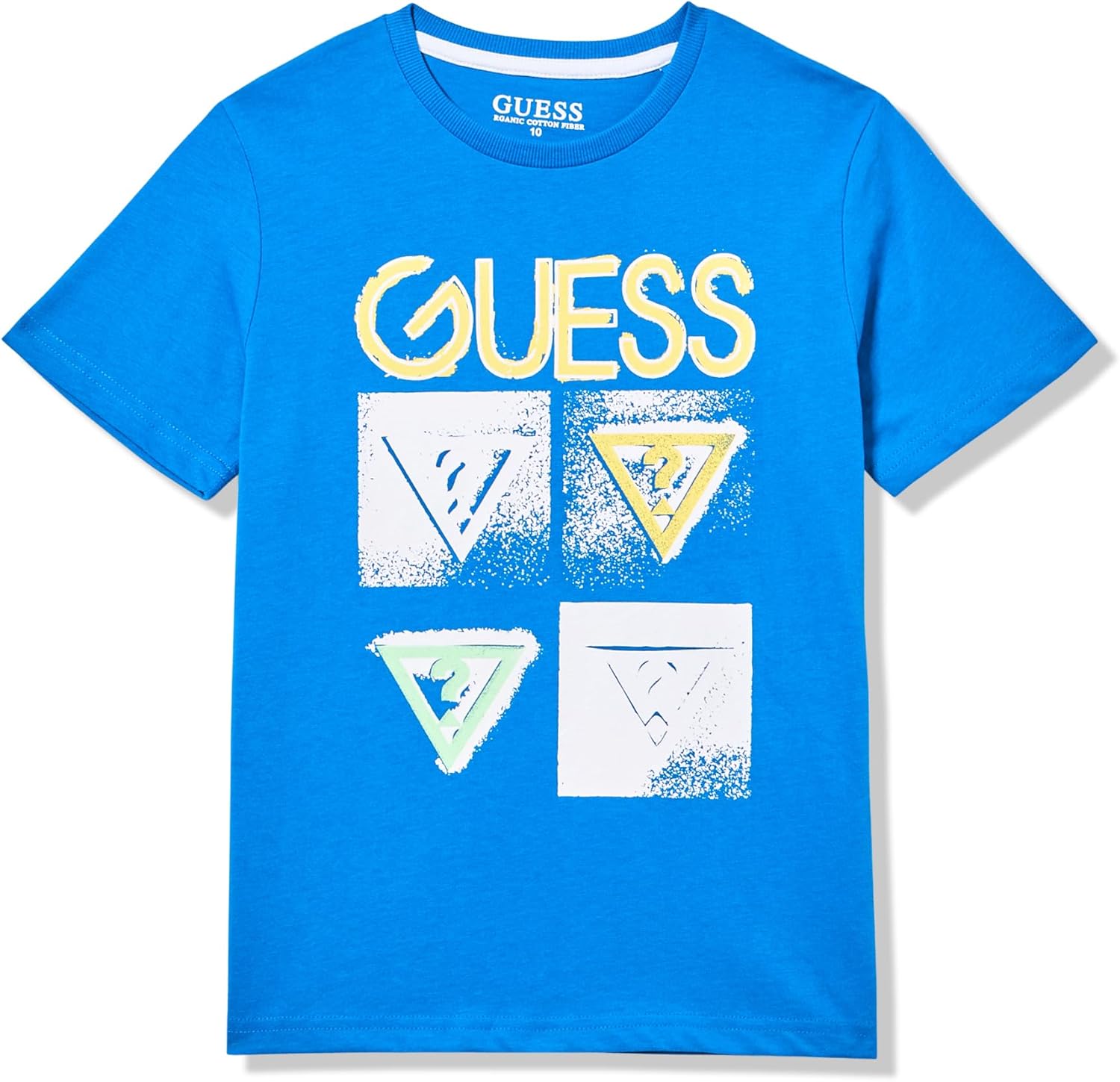 

Футболка Guess Boys' Eco с коротким рукавом, Atmosphere Blue, Синий, Футболка Guess Boys' Eco с коротким рукавом, Atmosphere Blue
