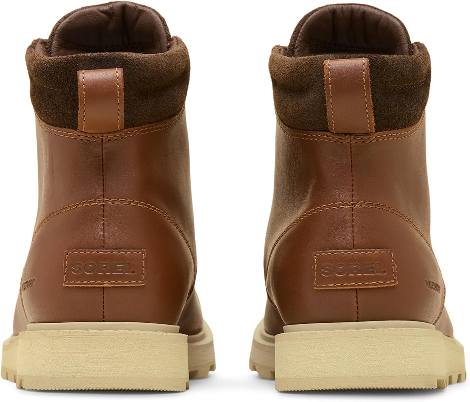 Мужские водонепроницаемые ботинки SOREL Madson II с мок-тоу, Velvet Tan/Tobacco — фото 3