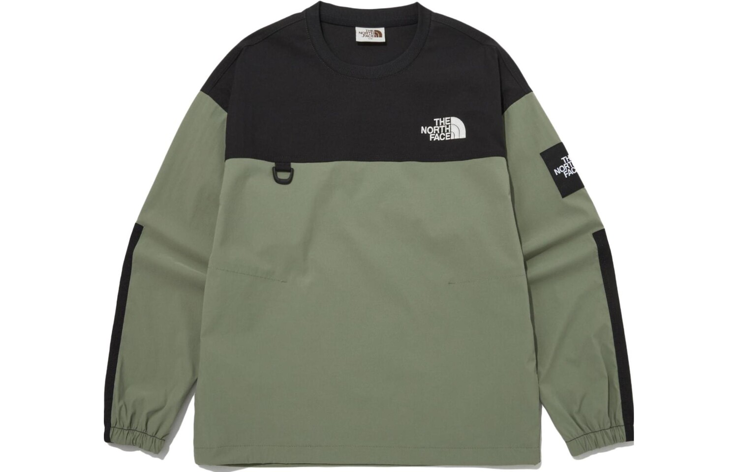 

Свитшот унисекс зеленый The North Face, зеленый