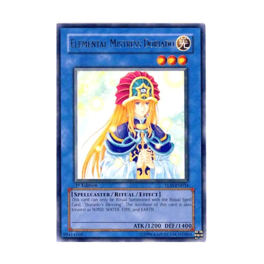 

CCG Хозяйка Стихий Дориадо (Редкий), Yu-Gi-Oh - Lost Millennium - Singles