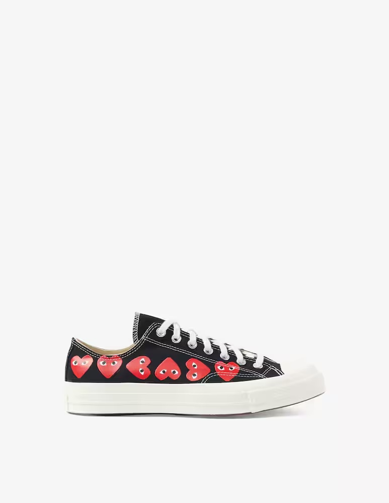 

Низкие кеды Multi Heart ct70 Comme des Garçons Play, черный