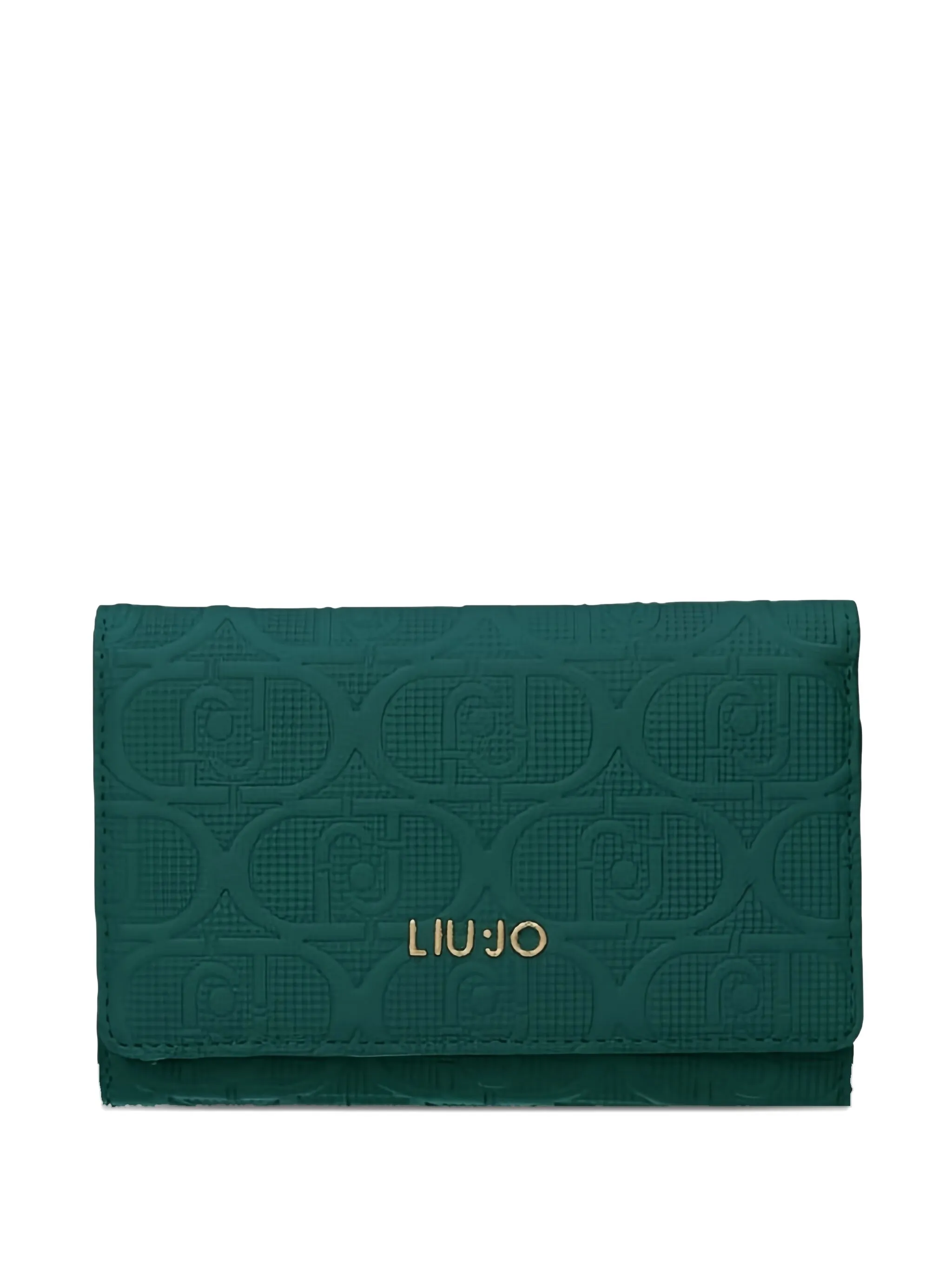 

Бумажник с тисненым логотипом Liu Jo, зеленый