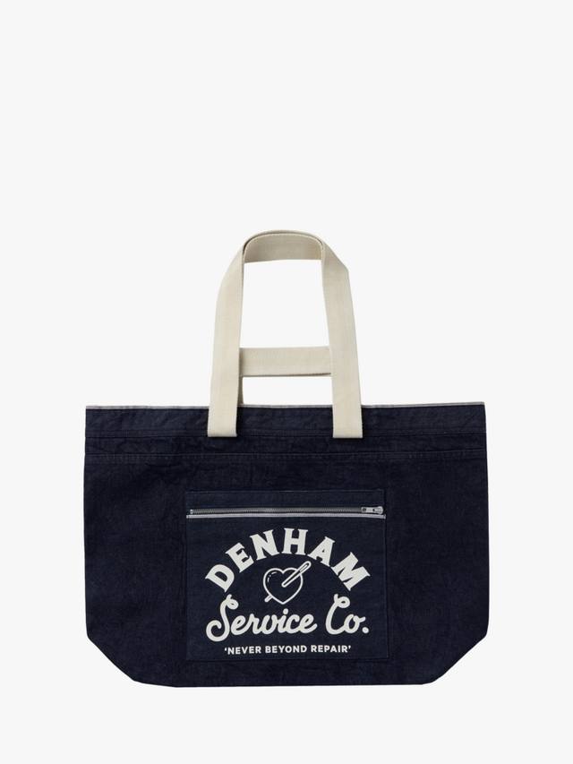 

Хлопковая сумка-тоут на молнии DENHAM