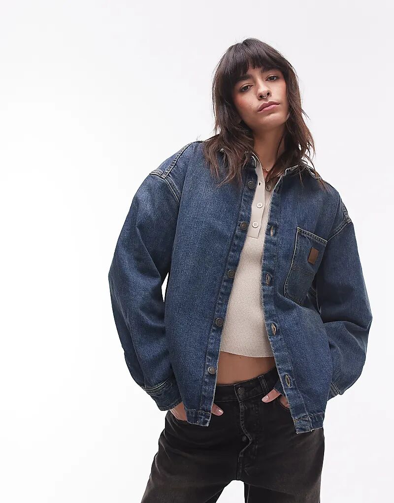 

Куртка-рубашка lovilia синего цвета Carhartt WIP