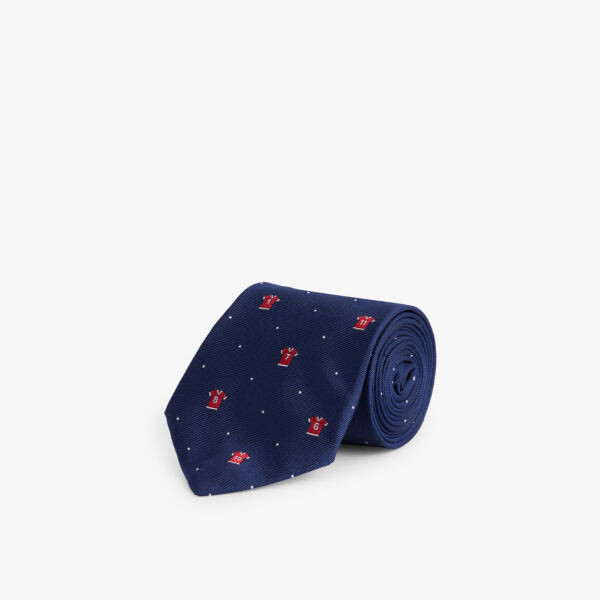 

Спортивная рубашка жаккардовый шелковый галстук Paul Smith, красный