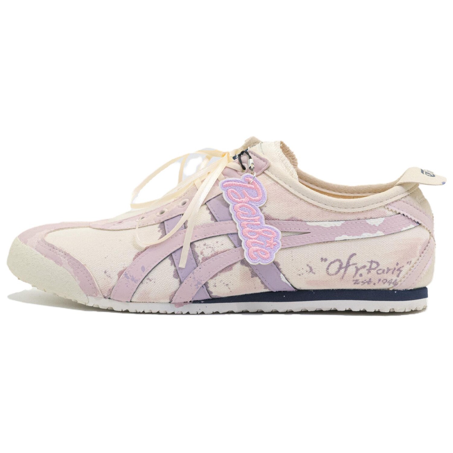 

Кроссовки MEXICO 66 Lifestyle Shoes Unisex Low-Top бежевый/розовый Onitsuka Tiger
