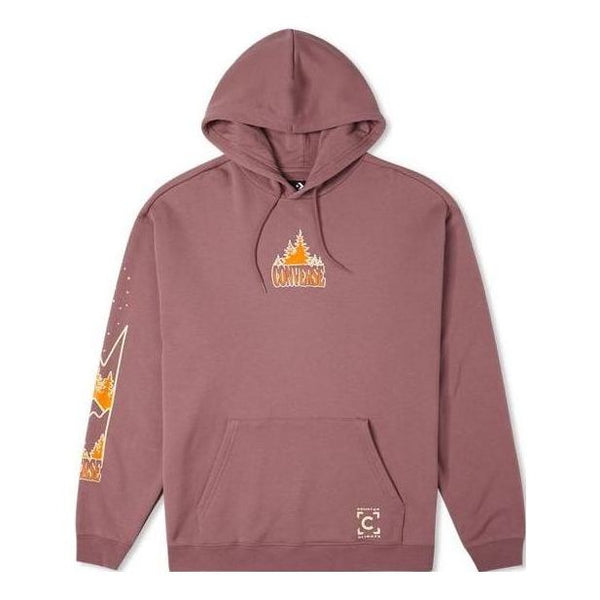 

Толстовка counter climate hoodie 'pink mauve' Converse, розовый