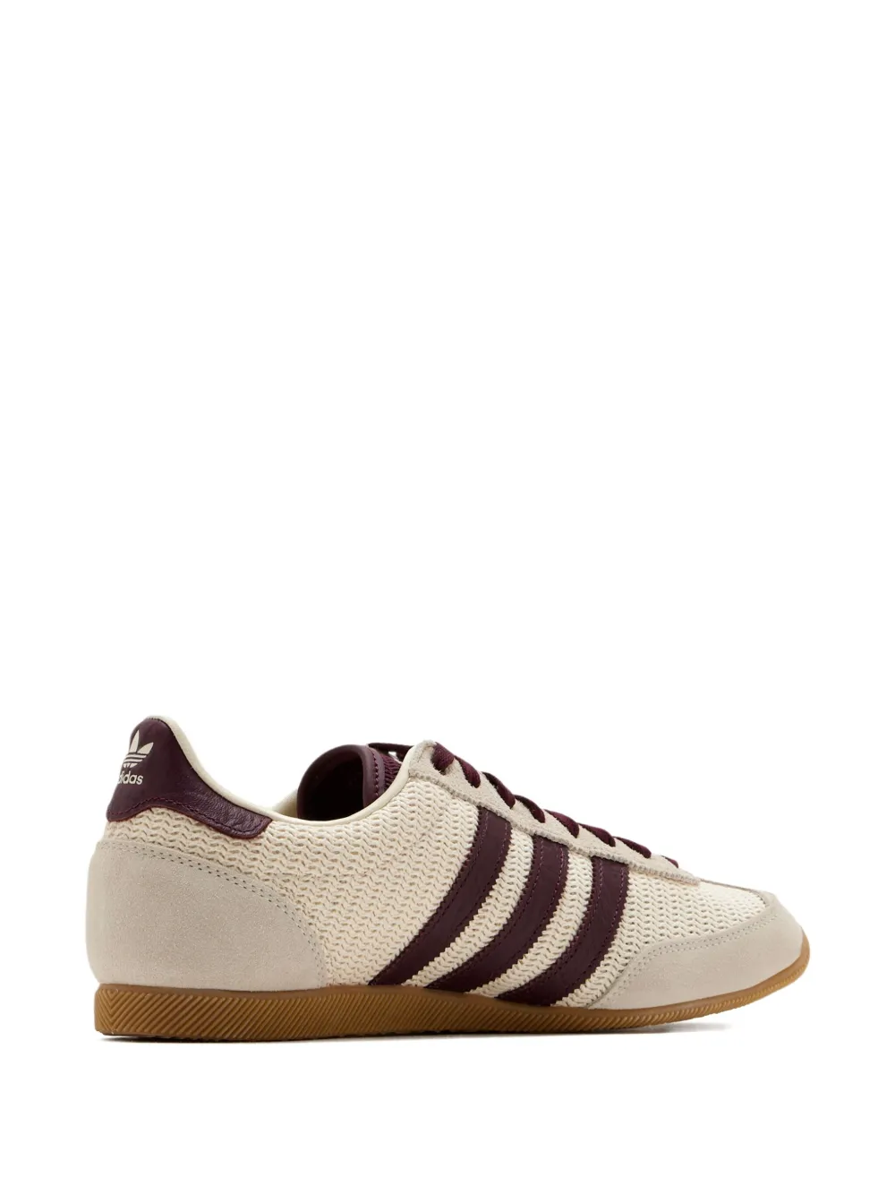 Низкие кроссовки с тремя полосками и сеткой adidas, нейтральный — фото 4